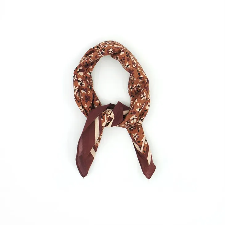 면화 꽃 반다나 S124