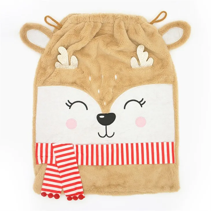 섬세한 동물 크리스마스 스타킹