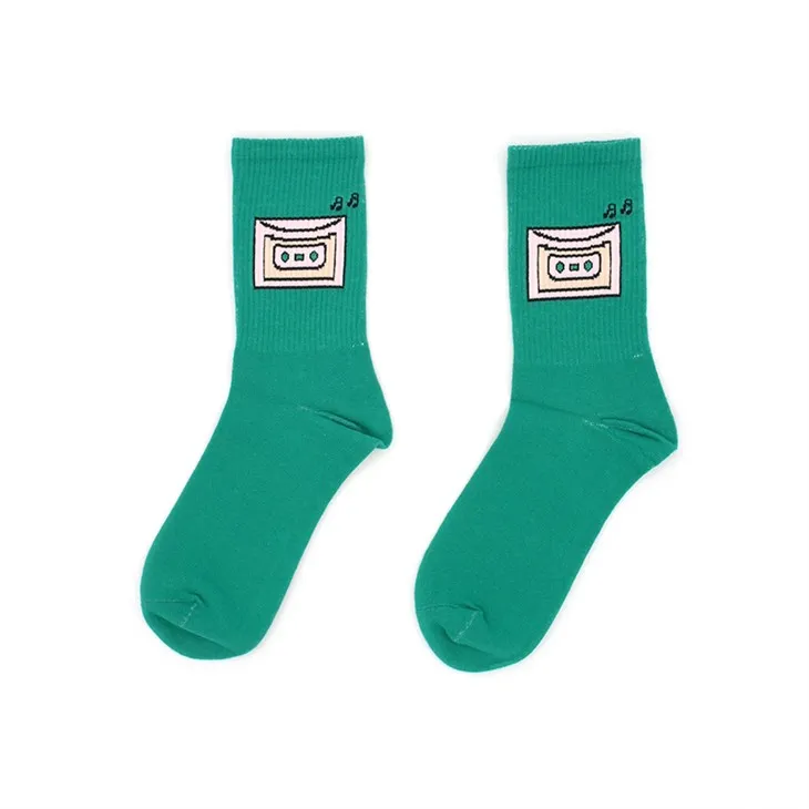 녹색 만화 양말