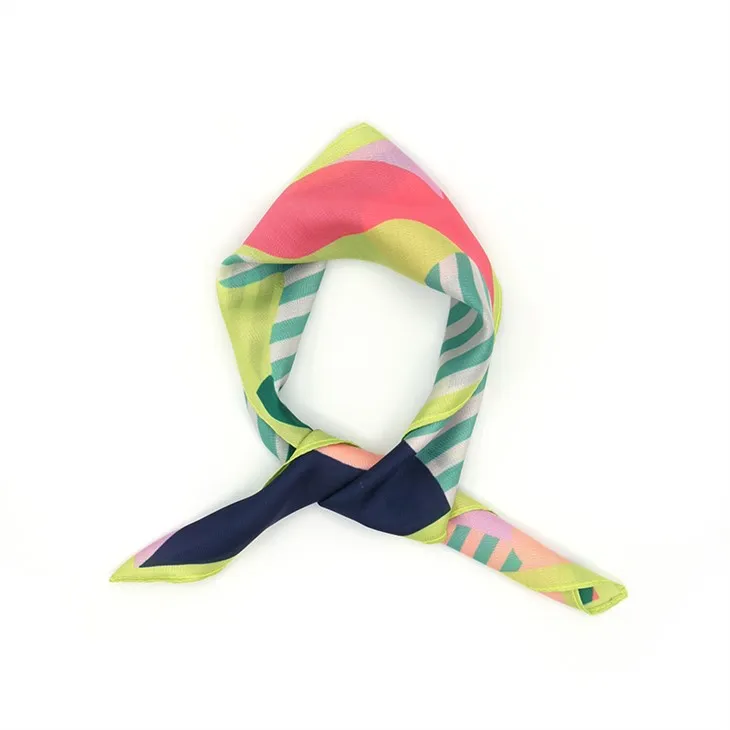 유화 실크 스카프