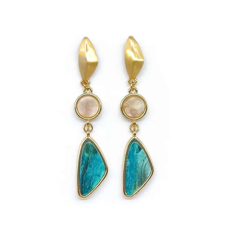 여성용 오션 스터드 귀걸이