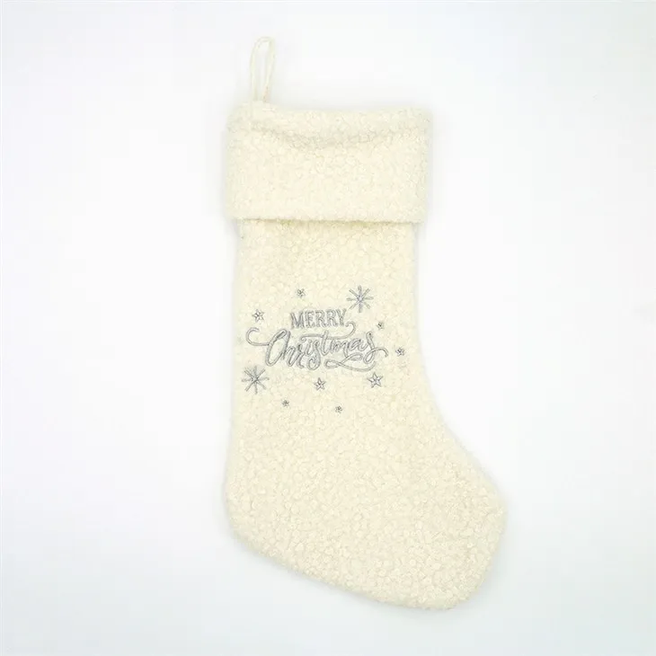 화이트 크리스마스 스타킹